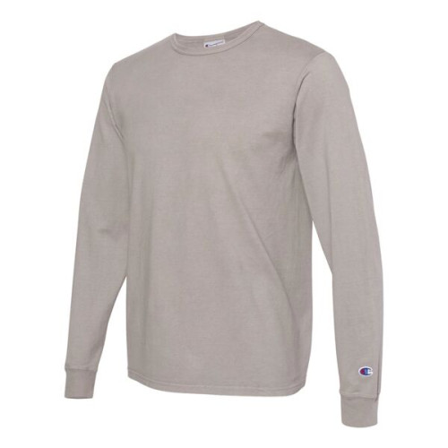 Champion Unisex Garment-Dyed Long Sleeve T-Shirt