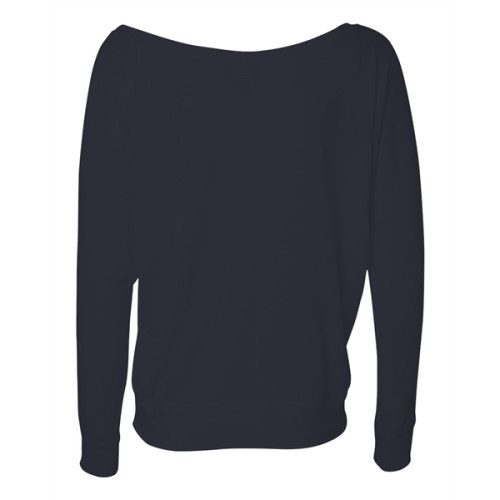 BELLA + CANVAS Women's Flowy Off Shoulder Long Sleeve Tee