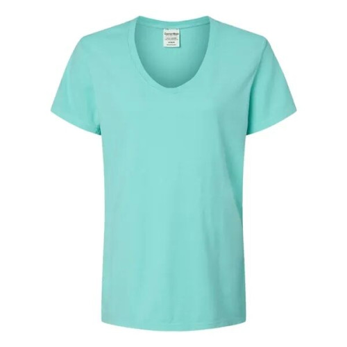ComfortWash by Hanes Women's Garment-Dyed V-Neck T-Shirt