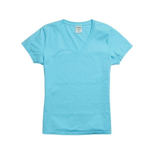 ComfortWash by Hanes Women's Garment-Dyed V-Neck T-Shirt