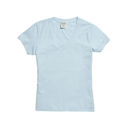 ComfortWash by Hanes Women's Garment-Dyed V-Neck T-Shirt