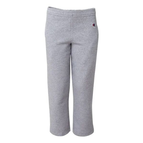 Champion Youth Powerblend® Open-Bottom Sweatpants with Po...