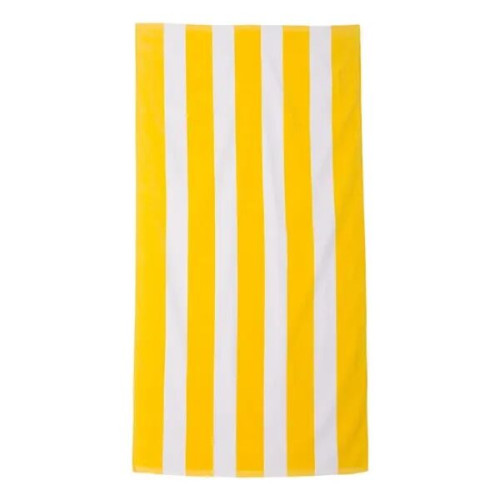 Carmel Towel Company Cabana Stripe Velour Beach Towel