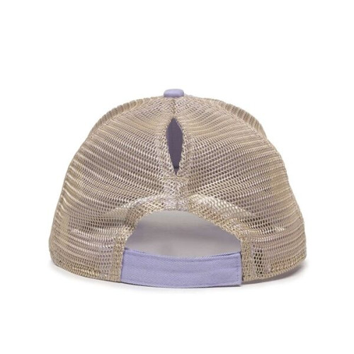 Outdoor Cap Ponytail Mesh-Back Cap