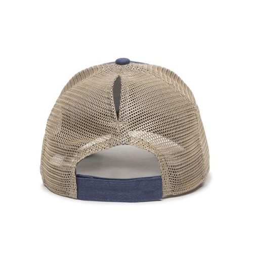 Outdoor Cap Ponytail Mesh-Back Cap