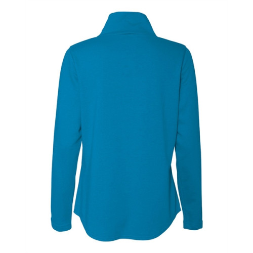LAT Women's Quarter Zip French Terry Pullover