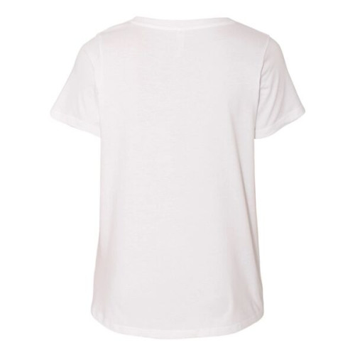 LAT Curvy Collection Women's Premium Jersey V-Neck Tee