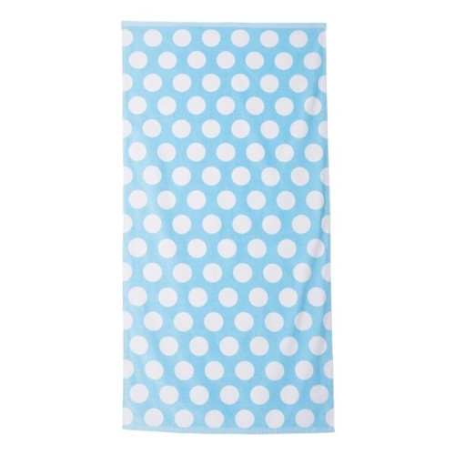 Carmel Towel Company Polka Dot Velour Beach Towel