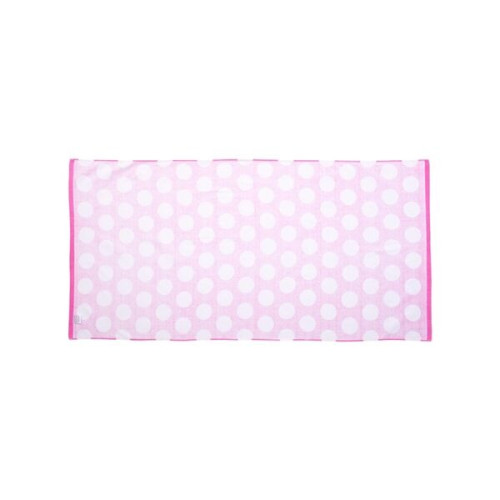 Carmel Towel Company Polka Dot Velour Beach Towel