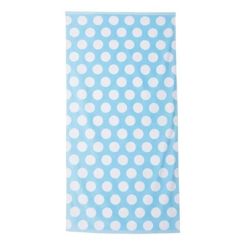 Carmel Towel Company Polka Dot Velour Beach Towel
