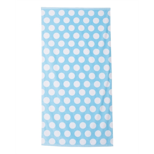Carmel Towel Company Polka Dot Velour Beach Towel