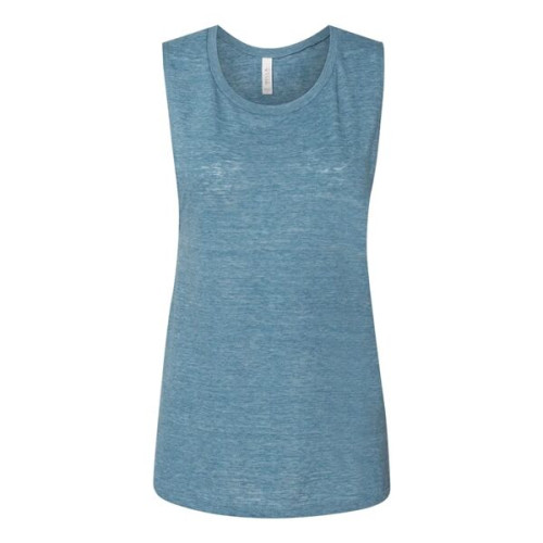 BELLA + CANVAS Women's Flowy Scoop Muscle Tank