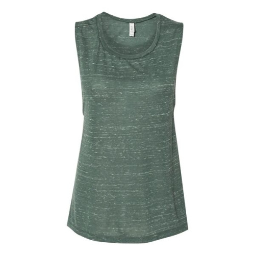 BELLA + CANVAS Women's Flowy Scoop Muscle Tank