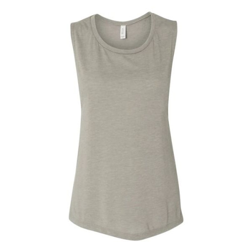 BELLA + CANVAS Women's Flowy Scoop Muscle Tank