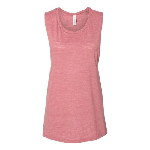 BELLA + CANVAS Women's Flowy Scoop Muscle Tank