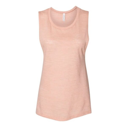 BELLA + CANVAS Women's Flowy Scoop Muscle Tank