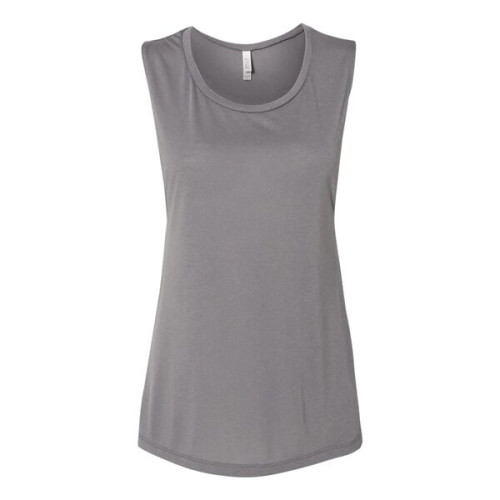 BELLA + CANVAS Women's Flowy Scoop Muscle Tank
