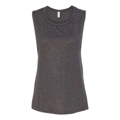 BELLA + CANVAS Women's Flowy Scoop Muscle Tank