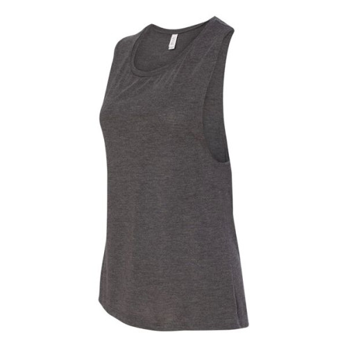 BELLA + CANVAS Women's Flowy Scoop Muscle Tank
