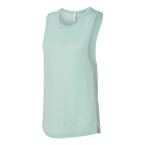 BELLA + CANVAS Women's Flowy Scoop Muscle Tank