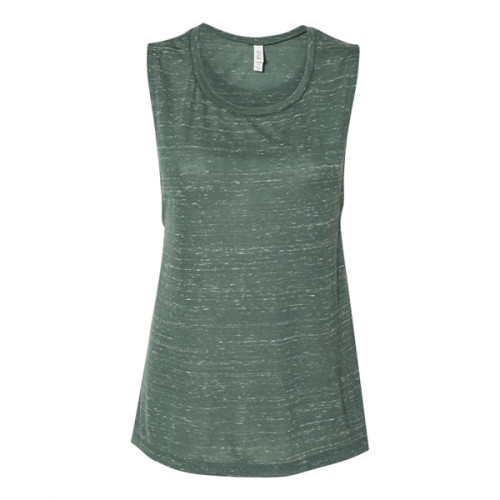 BELLA + CANVAS Women's Flowy Scoop Muscle Tank