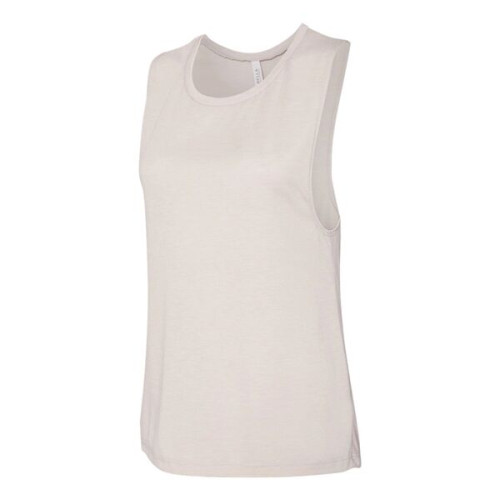 BELLA + CANVAS Women's Flowy Scoop Muscle Tank