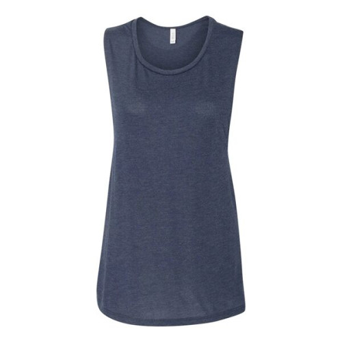 BELLA + CANVAS Women's Flowy Scoop Muscle Tank