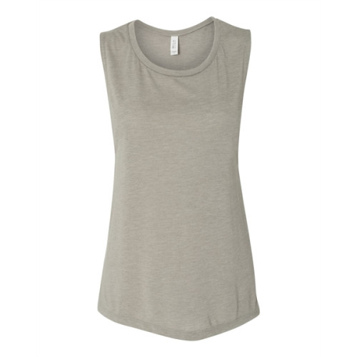 BELLA + CANVAS Women's Flowy Scoop Muscle Tank