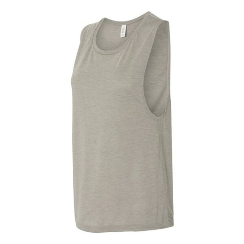 BELLA + CANVAS Women's Flowy Scoop Muscle Tank