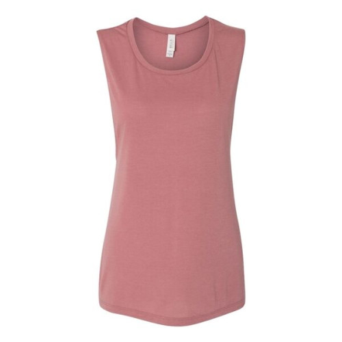 BELLA + CANVAS Women's Flowy Scoop Muscle Tank