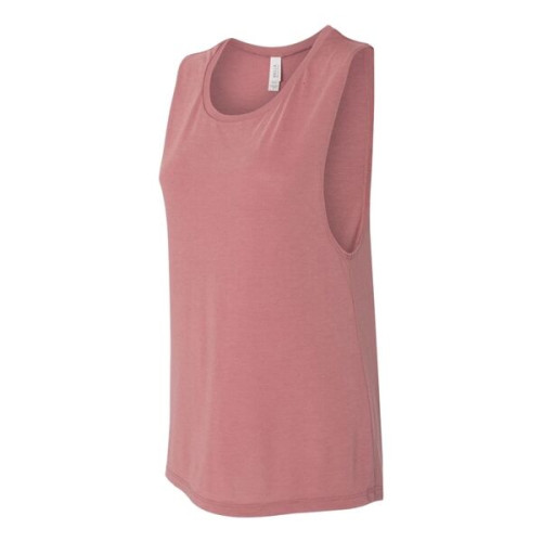 BELLA + CANVAS Women's Flowy Scoop Muscle Tank
