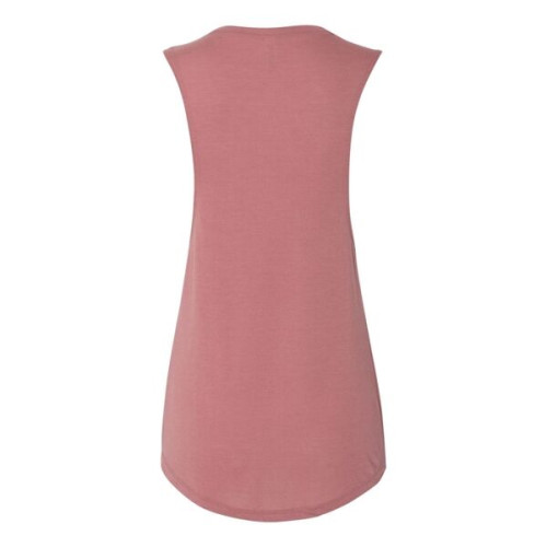 BELLA + CANVAS Women's Flowy Scoop Muscle Tank