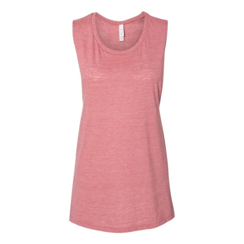 BELLA + CANVAS Women's Flowy Scoop Muscle Tank