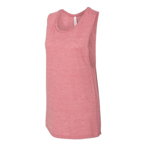 BELLA + CANVAS Women's Flowy Scoop Muscle Tank