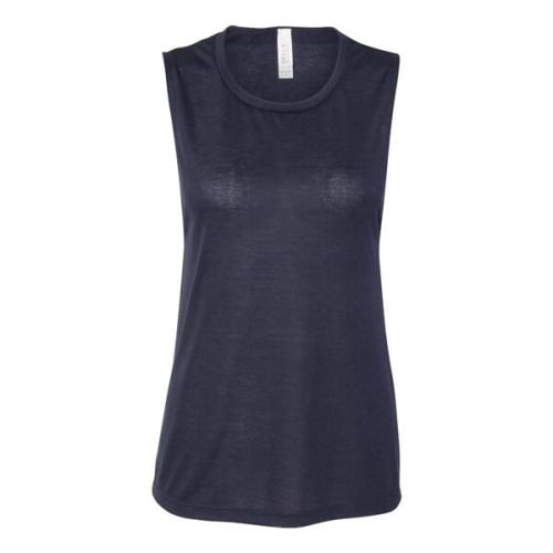 BELLA + CANVAS Women's Flowy Scoop Muscle Tank