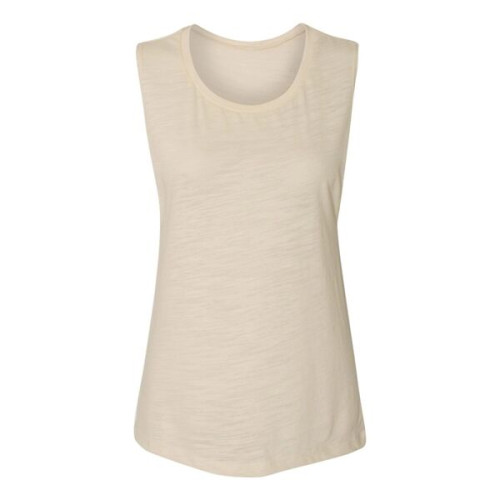 BELLA + CANVAS Women's Flowy Scoop Muscle Tank