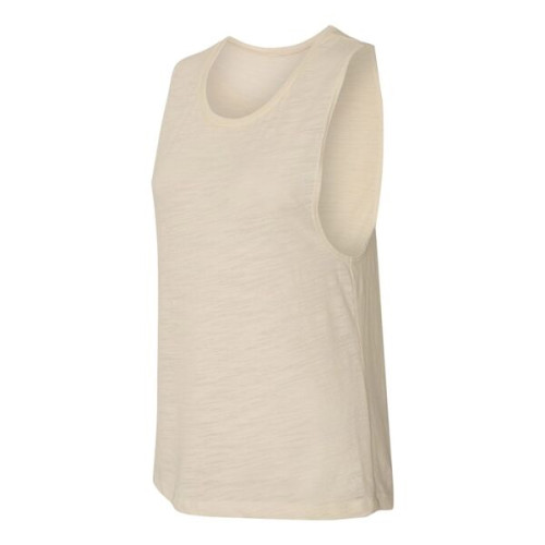 BELLA + CANVAS Women's Flowy Scoop Muscle Tank