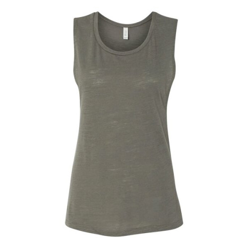 BELLA + CANVAS Women's Flowy Scoop Muscle Tank