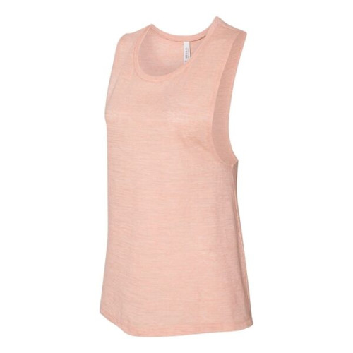 BELLA + CANVAS Women's Flowy Scoop Muscle Tank