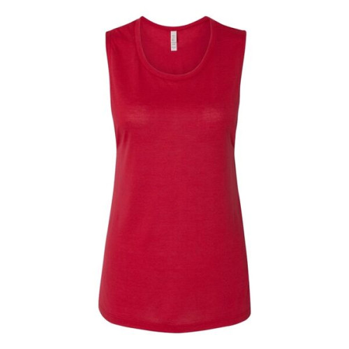 BELLA + CANVAS Women's Flowy Scoop Muscle Tank