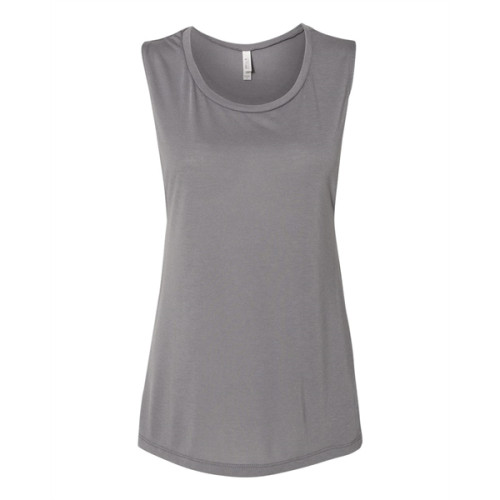 BELLA + CANVAS Women's Flowy Scoop Muscle Tank