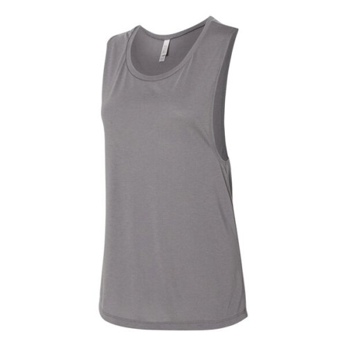 BELLA + CANVAS Women's Flowy Scoop Muscle Tank