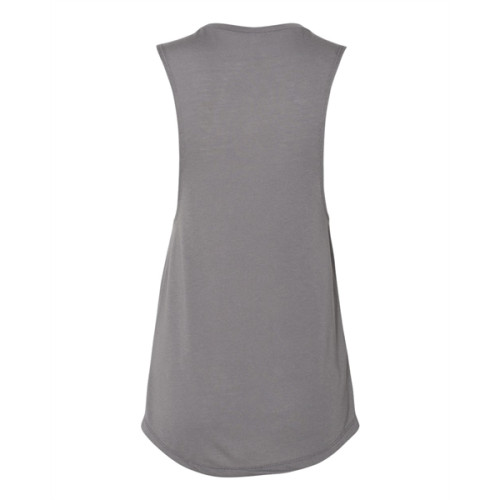 BELLA + CANVAS Women's Flowy Scoop Muscle Tank