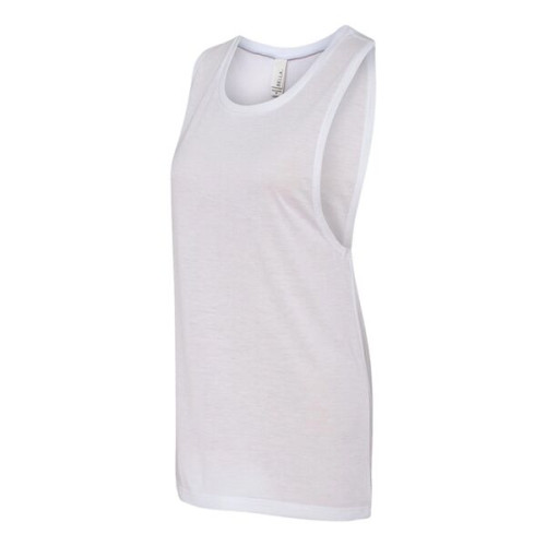 BELLA + CANVAS Women's Flowy Scoop Muscle Tank