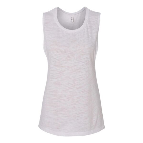 BELLA + CANVAS Women's Flowy Scoop Muscle Tank