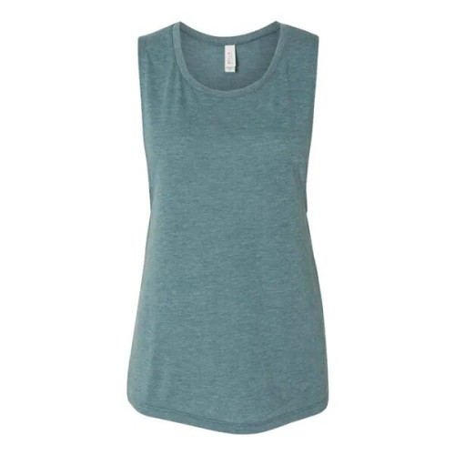 BELLA + CANVAS Women's Flowy Scoop Muscle Tank