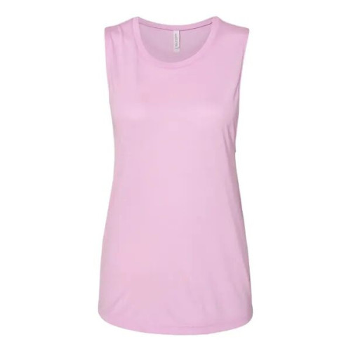 BELLA + CANVAS Women's Flowy Scoop Muscle Tank