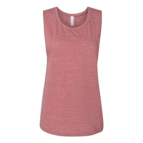 BELLA + CANVAS Women's Flowy Scoop Muscle Tank