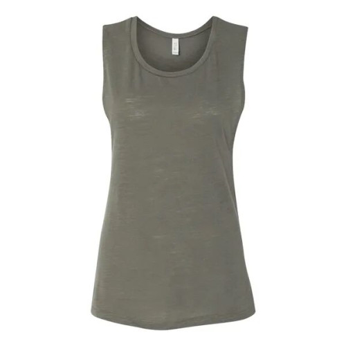 BELLA + CANVAS Women's Flowy Scoop Muscle Tank