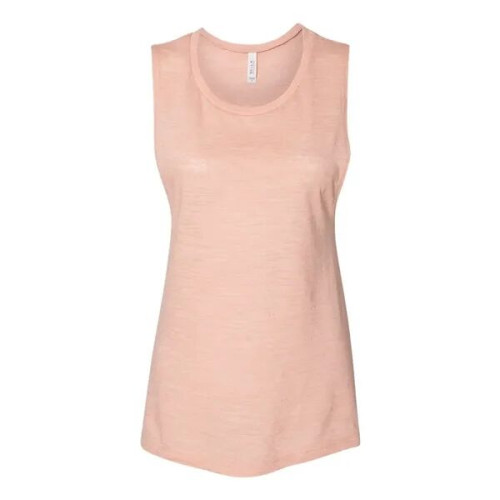 BELLA + CANVAS Women's Flowy Scoop Muscle Tank